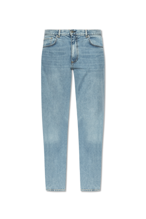 Light blue Jeans with logo Balmain - Vitkac AS